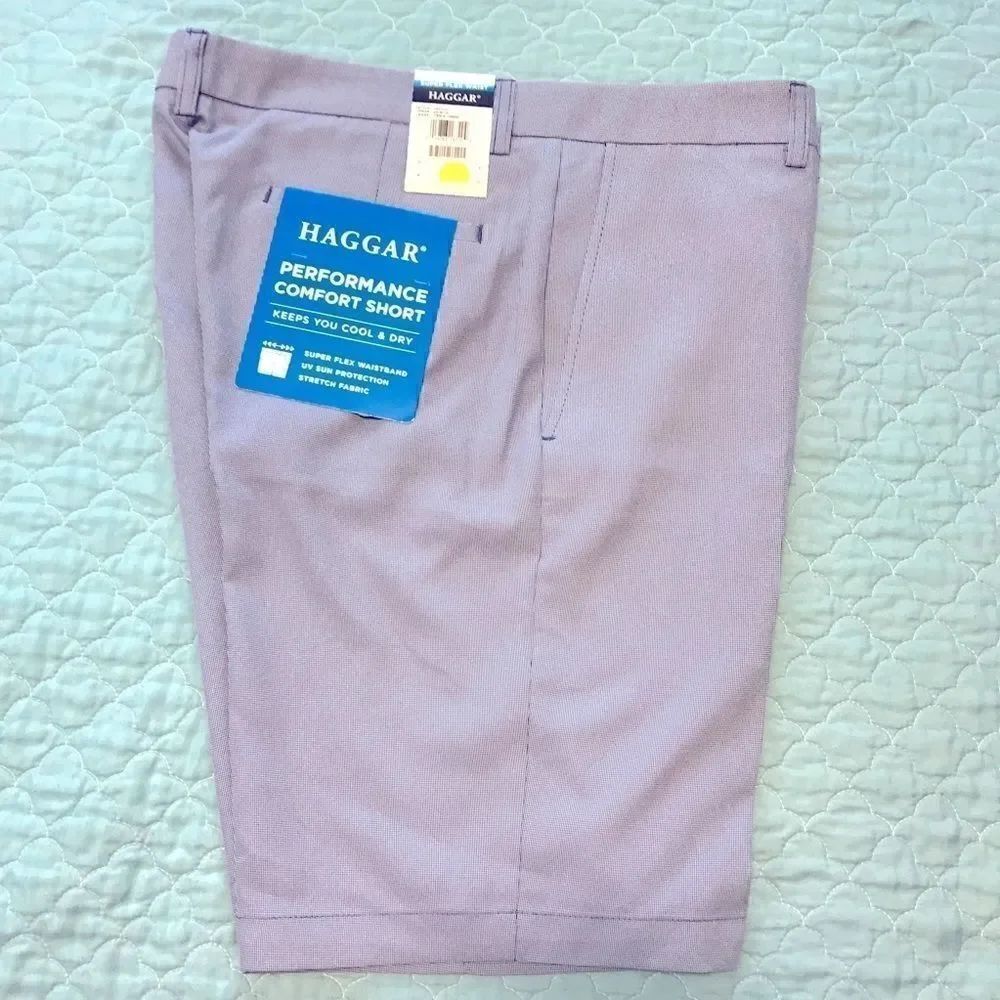 Haggar Comfort Shorts NWT, 34”w 9.5” inseam
